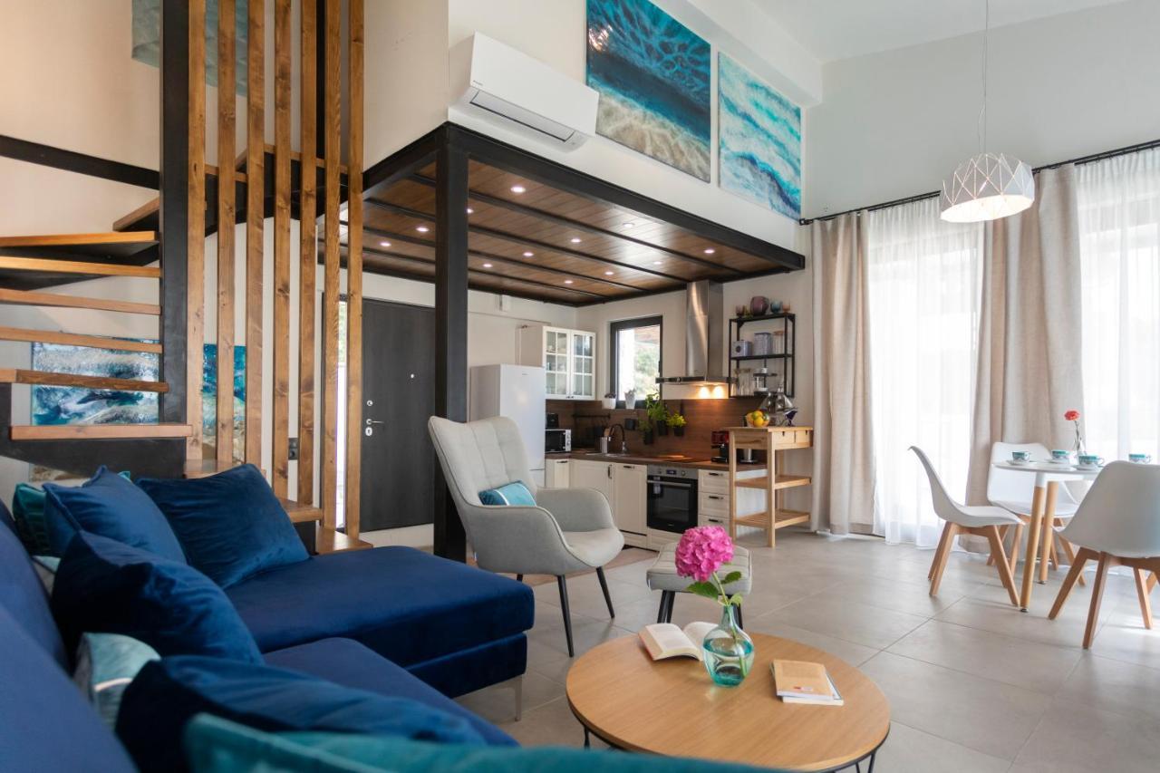 Allure Luxury Villas 3&4 Serenity Retreat Moni Evaggelistrias Ngoại thất bức ảnh
