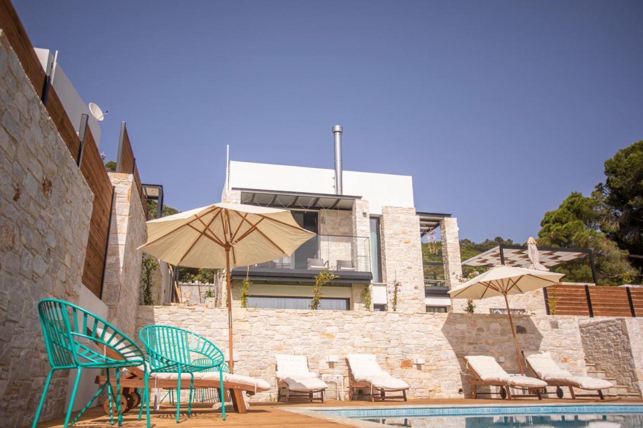Allure Luxury Villas 3&4 Serenity Retreat Moni Evaggelistrias Ngoại thất bức ảnh