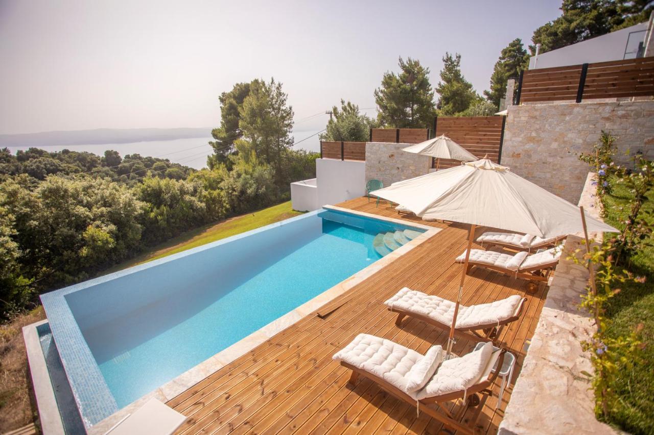 Allure Luxury Villas 3&4 Serenity Retreat Moni Evaggelistrias Ngoại thất bức ảnh