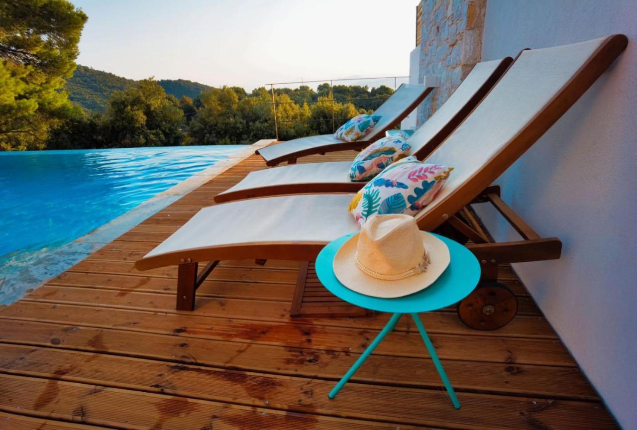 Allure Luxury Villas 3&4 Serenity Retreat Moni Evaggelistrias Ngoại thất bức ảnh