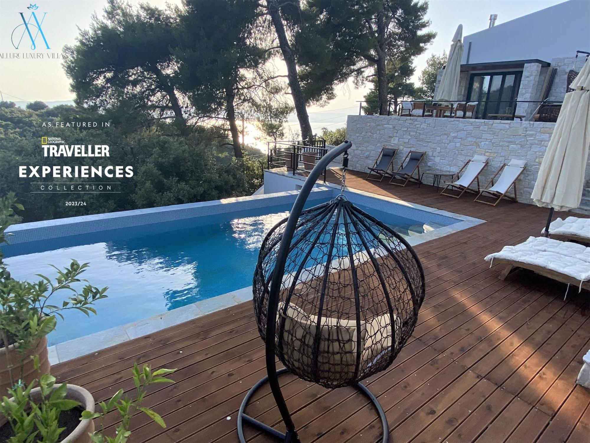 Allure Luxury Villas 3&4 Serenity Retreat Moni Evaggelistrias Ngoại thất bức ảnh