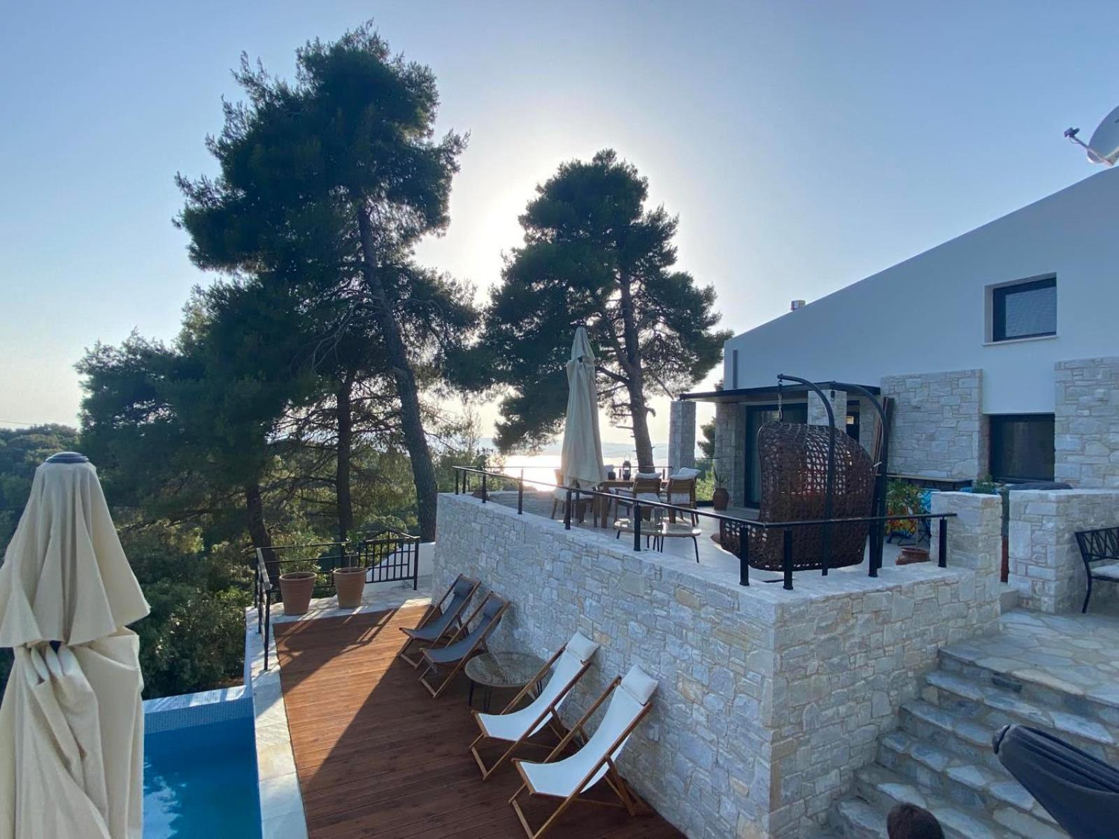 Allure Luxury Villas 3&4 Serenity Retreat Moni Evaggelistrias Ngoại thất bức ảnh