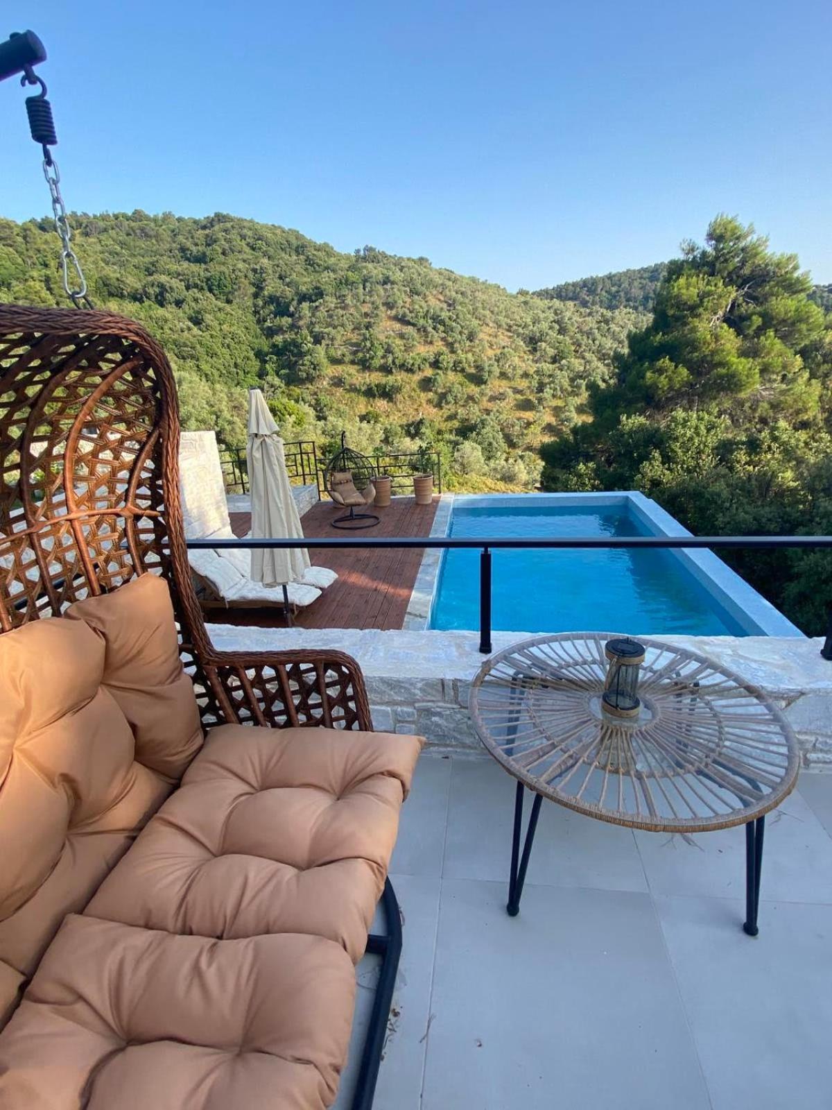 Allure Luxury Villas 3&4 Serenity Retreat Moni Evaggelistrias Ngoại thất bức ảnh