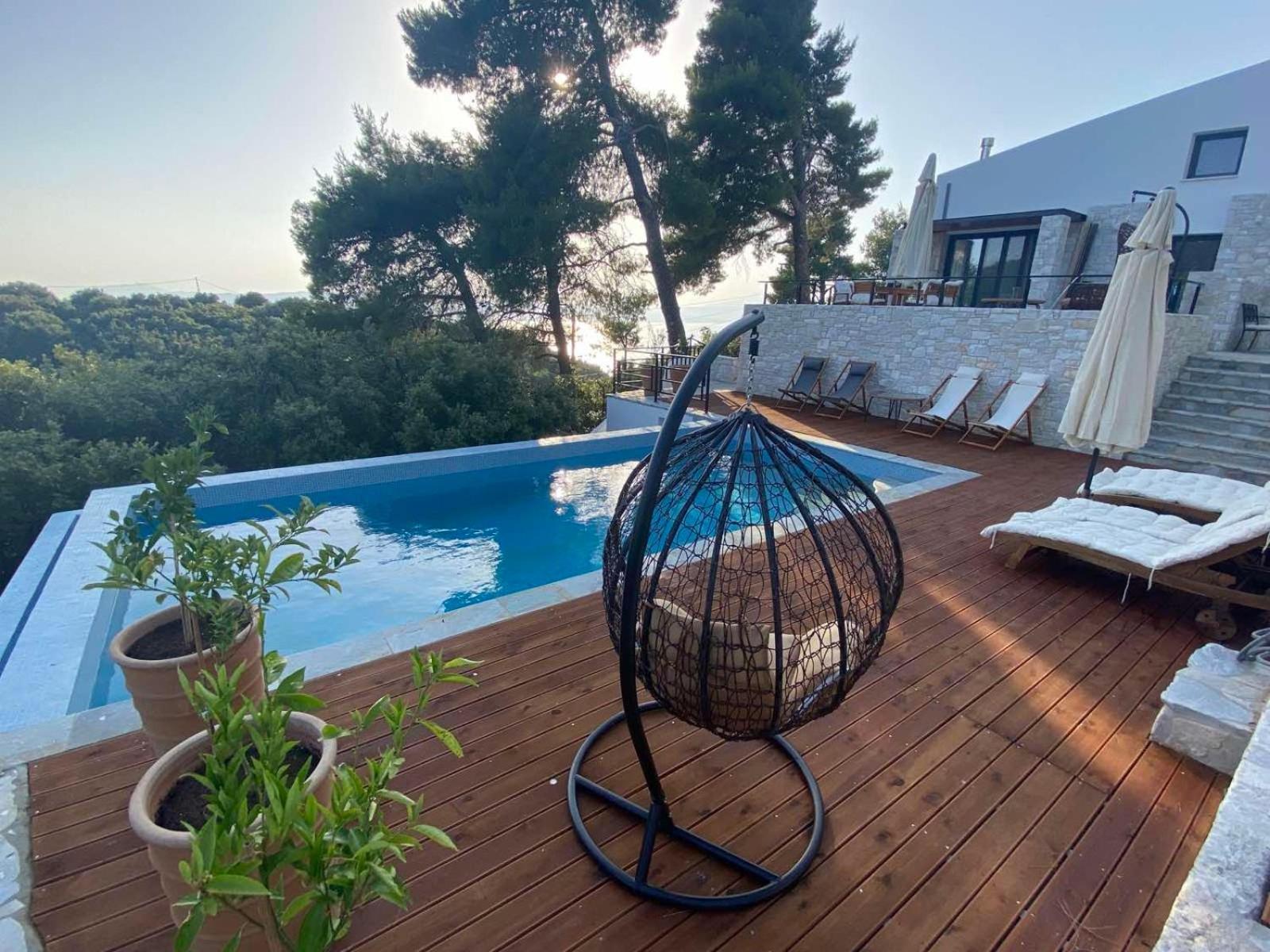 Allure Luxury Villas 3&4 Serenity Retreat Moni Evaggelistrias Ngoại thất bức ảnh