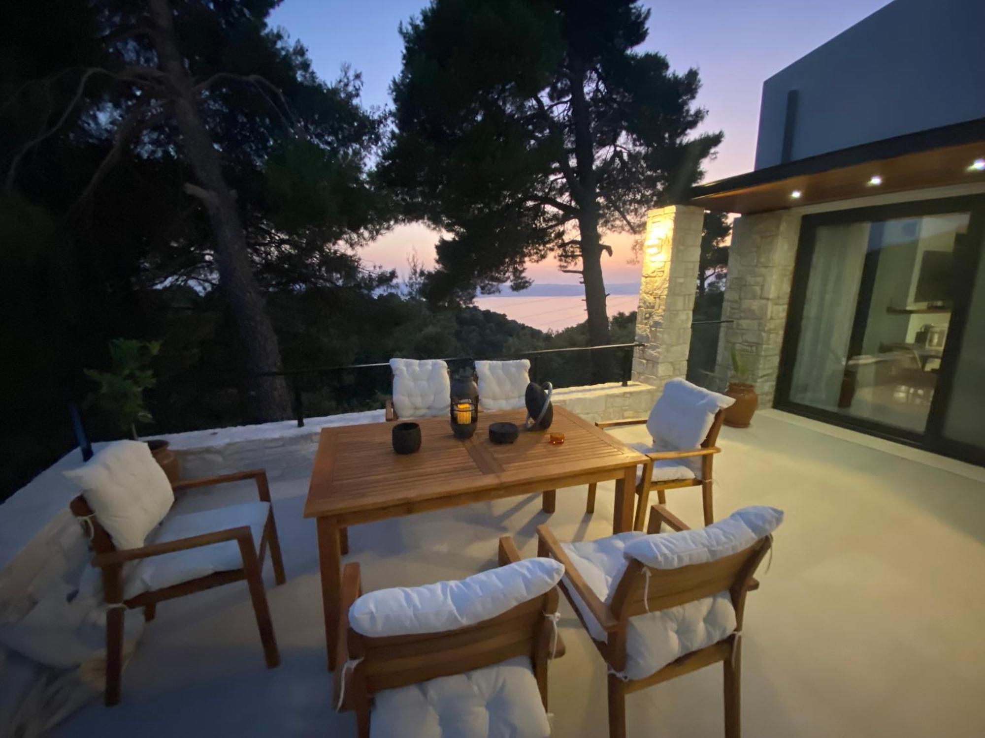 Allure Luxury Villas 3&4 Serenity Retreat Moni Evaggelistrias Ngoại thất bức ảnh