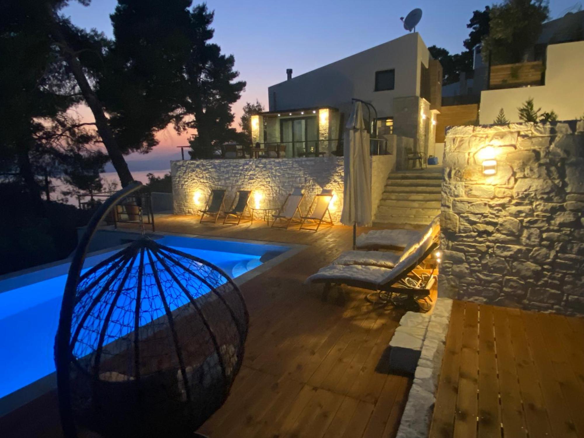 Allure Luxury Villas 3&4 Serenity Retreat Moni Evaggelistrias Ngoại thất bức ảnh